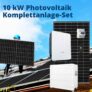 10 KW Photovoltaik Komplettanlage-Set mit Sungrow Komponenten, 27x 380w Jasolar Solarmodule + Sungrow 10KW Wechselrichter + Speicherset Sungrow 9,6Kwh